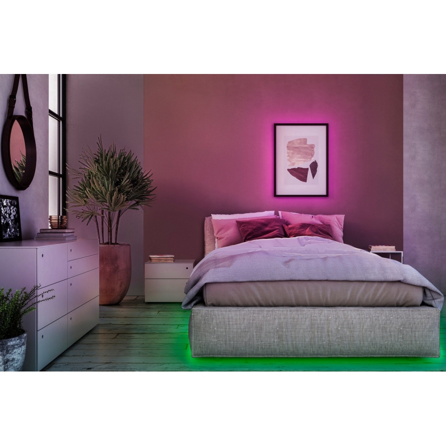 Osram - LED RGB ρυθμιζόμενη ταινία FLEX BATTERY 5m LED/5W/4xAA + τηλεχειριστήριο