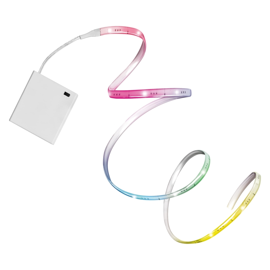 Osram - LED RGB ρυθμιζόμενη ταινία FLEX BATTERY 5m LED/5W/4xAA + τηλεχειριστήριο