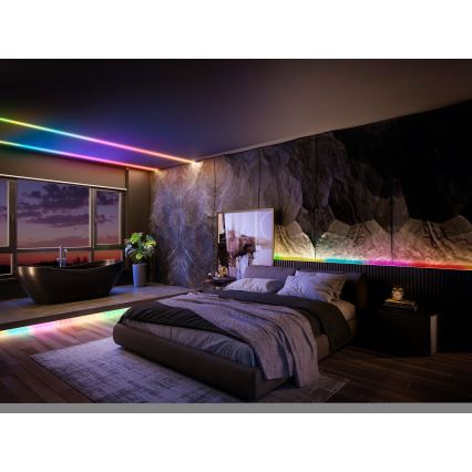 Osram - LED RGB ρυθμιζόμενη ταινία SMART+ MAGIC FLEX 5m LED/24W/230V Wi-Fi + τηλεχειριστήριο
