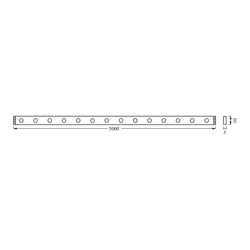 Osram - LED RGB ρυθμιζόμενη ταινία SMART+ MAGIC FLEX 5m LED/24W/230V Wi-Fi + τηλεχειριστήριο