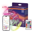 Osram - LED RGB ρυθμιζόμενη ταινία SMART+ MAGIC FLEX 5m LED/24W/230V Wi-Fi + τηλεχειριστήριο