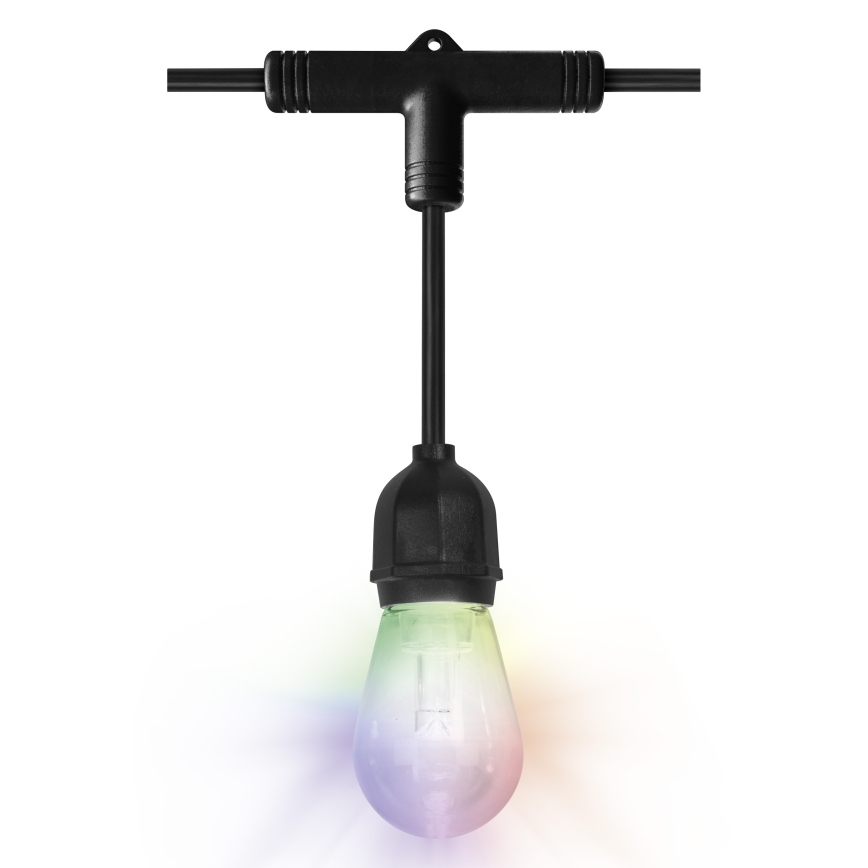 Osram - LED RGB Ρυθμιζόμενη αλυσίδα εξωτερικού χώρου SMART+ STRING 12xLED/230V 7,47m IP44 Wi-Fi