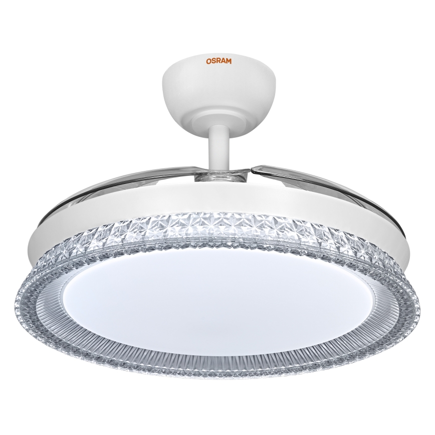 Osram - Ρυθμιζόμενο φωτιστικό οροφής LED RGB με ανεμιστήρα CIERZO LED/35W/230V 3000-6500K + τηλεχειριστήριο
