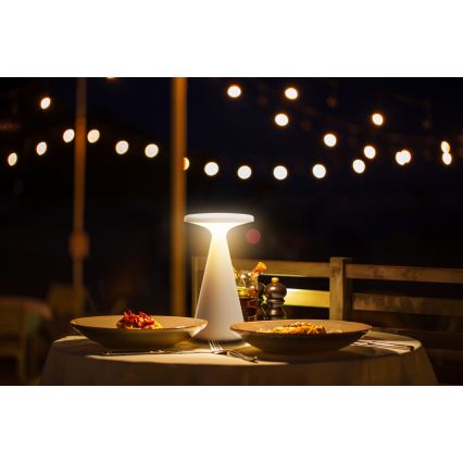 Osram - LED RGB Επαναφορτιζόμενο, ρυθμιζόμενο επιτραπέζιο φωτιστικό εξωτερικού χώρου με έλεγχο αφής SMART+ TWIST LED/1,35W/3,7V 1800 mAh IP44