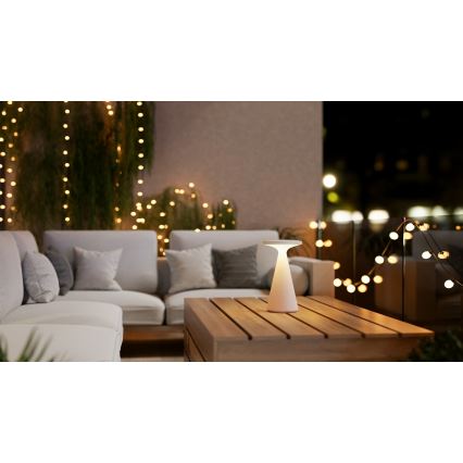 Osram - LED RGB Επαναφορτιζόμενο, ρυθμιζόμενο επιτραπέζιο φωτιστικό εξωτερικού χώρου με έλεγχο αφής SMART+ TWIST LED/1,35W/3,7V 1800 mAh IP44