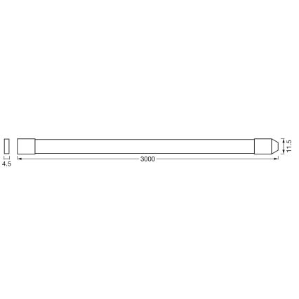 Osram - LED RGB+TW Ρυθμιζόμενη εξωτερική ταινία SMART+ FLEX 3m LED/12,5W/230V 2700-6500K IP44 Wi-Fi