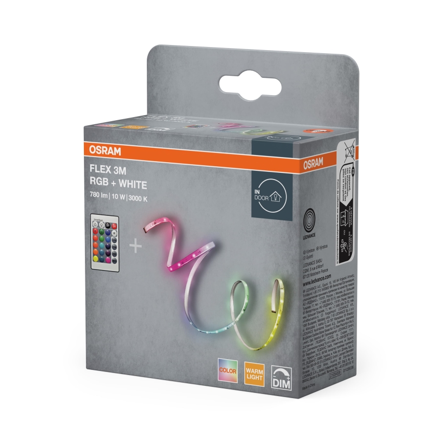 Osram - LED RGBW ρυθμιζόμενη ταινία FLEX 3m LED/10W/230V + τηλεχειριστήριο