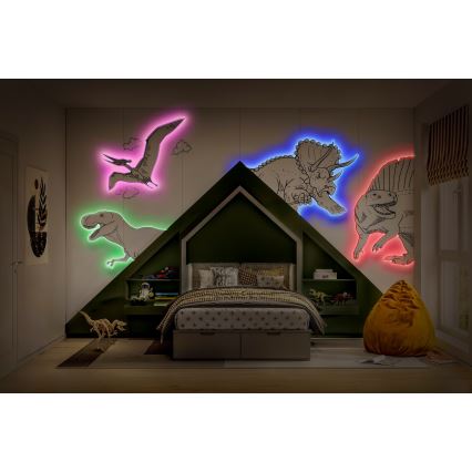 Osram - LED RGBW ρυθμιζόμενη ταινία FLEX 5m LED/10W/230V + τηλεχειριστήριο