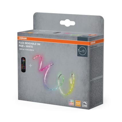 Osram - LED RGBW ρυθμιζόμενη ταινία FLEX 5m LED/10W/230V + τηλεχειριστήριο