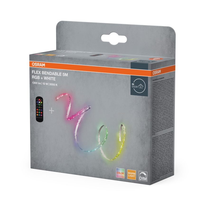 Osram - LED RGBW ρυθμιζόμενη ταινία FLEX 5m LED/10W/230V + τηλεχειριστήριο