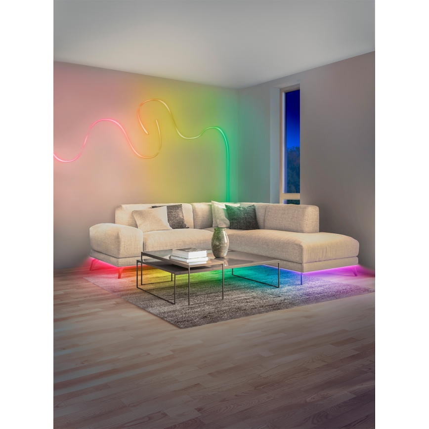 Osram - Ρυθμιζόμενη εξωτερική LED ταινία RGBW SMART+ MAGIC 5m LED/21W/230V IP44 Wi-Fi + τηλεχειριστήριο
