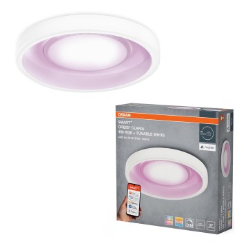 Osram- LED RGBW Ρυθμιζόμενο φωτιστικό οροφής SMART+ CLARIA LED/32W/230V διάμ. 49 cm 2700-6500K Wi-Fi