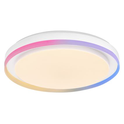 Osram - LED RGBW Ρυθμιζόμενο φωτιστικό οροφής SMART+ MAGIC LED 38W/230V διάμ. 49 cm λευκό 2700–6500K Wi-Fi