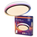 Osram - LED RGBW Ρυθμιζόμενο φωτιστικό οροφής SMART+ MAGIC LED/38W/230V Ø 49 cm μαύρο 2700-6500K Wi-Fi