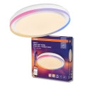 Osram - LED RGBW Ρυθμιζόμενο φωτιστικό οροφής SMART+ MAGIC LED 38W/230V διάμ. 49 cm λευκό 2700–6500K Wi-Fi