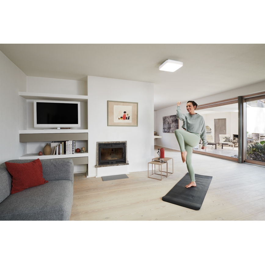 Osram - LED RGBW Ρυθμιζόμενο φωτιστικό οροφής SMART+ ORBIS LED/28W/230V 35x35 cm 2700-6500K Wi-Fi