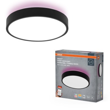 Osram - LED RGBW ρυθμιζόμενο φωτιστικό οροφής SMART+ ORBIS LED/28W/230V διάμ. 35 cm 2700-6500K Wi-Fi