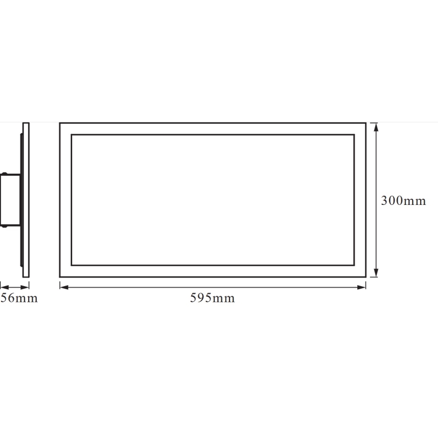 Osram -LED RGBW Ρυθμιζόμενο φωτιστικό οροφής SMART+ PLANON LED/28W/230V 60x30 cm Wi-Fi