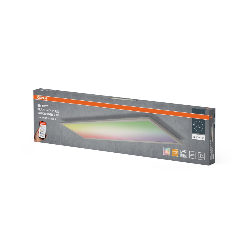 Osram - LED RGBW Ρυθμιζόμενο φωτιστικό οροφής SMART+ PLANON LED/36W/230V 120x30 cm Wi-Fi