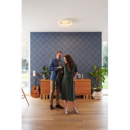 Osram - Ρυθμιζόμενο φωτιστικό οροφής LED RGBW SMART+ STEA LED/32W/230V, διάμ. 48,5 cm, 2700-6500K, Wi-Fi