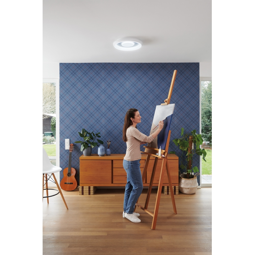 Osram - Ρυθμιζόμενο φωτιστικό οροφής LED RGBW SMART+ STEA LED/32W/230V, διάμ. 48,5 cm, 2700-6500K, Wi-Fi