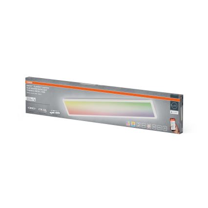 Osram - LED RGBW Ρυθμιζόμενο φωτιστικό οροφής SMART+ PLANON LED/40W/230V 2800-6500K 98x20 cm Wi-Fi IP54 λευκό