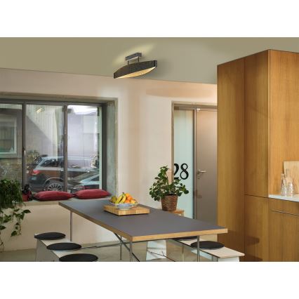 Osram - LED Επιφανειακό φωτιστικό οροφής DECOR FLAT LED/23W/230V γκρι