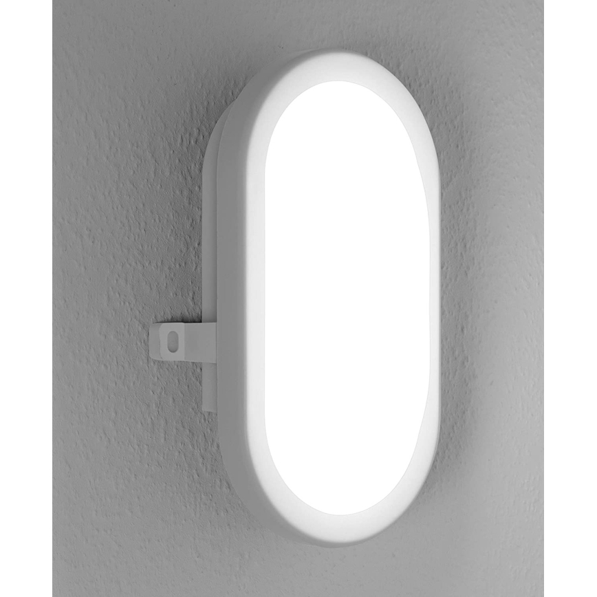 Osram - LED επιτοίχιο εξωτερικό φωτιστικό BULKHEAD LED/11W/230V IP54 λευκό