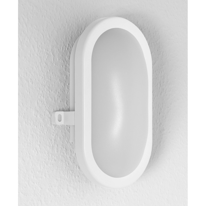 Osram - LED επιτοίχιο εξωτερικό φωτιστικό BULKHEAD LED/11W/230V IP54 λευκό