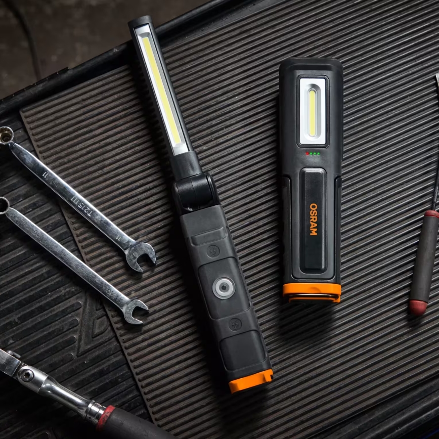 Osram - LED ρυθμιζόμενος επαναφορτιζόμενος φακός LEDINSPECT WIRE-FREE SLIM 600 LED/5W/3,7V IP54