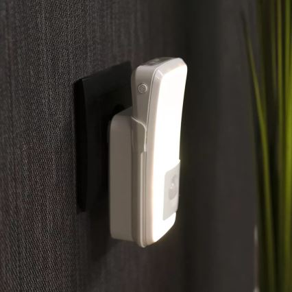 Osram - LED νυχτερινό φωτιστικό για σύνδεση στην πρίζα με αισθητήρα LUNETTA LED/2W/230V