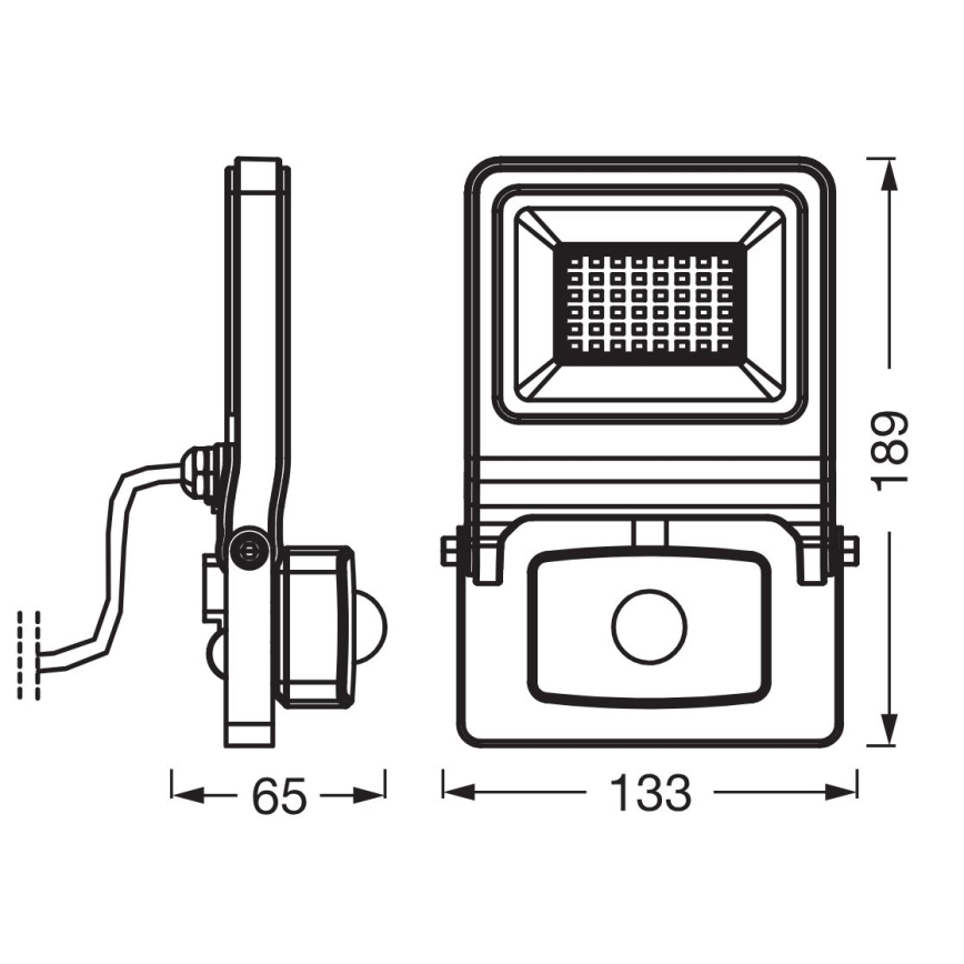 Osram - LED προβολέας με αισθητήρα ENDURA LED/30W/230V IP44
