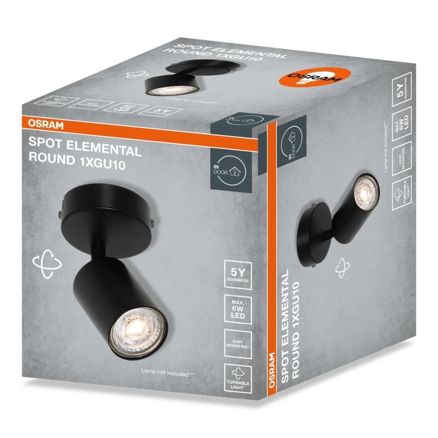 Osram - Σποτ φωτιστικό ELEMENTAL 1xGU10/6W/230V