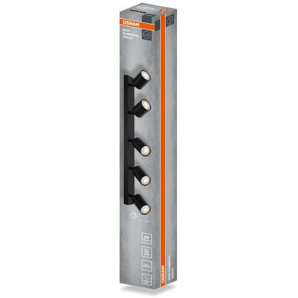 Osram - Σποτ φωτιστικό ELEMENTAL με 5 θήκες GU10, 6W, 230V
