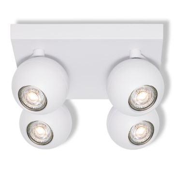 Osram - Σποτ φωτιστικό SPOT SPHERAL 4xGU10/6W/230V λευκό