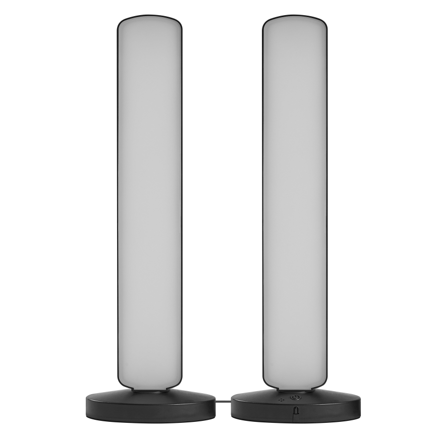 Osram - Σετ 2x LED RGBW Ρυθμιζόμενο επιτραπέζιο φωτιστικό MOOD LIGHT LED/4W/230V 2700-6500K Wi-Fi + τηλεχειριστήριο
