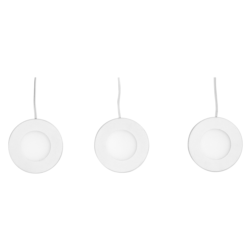 Osram - Σετ 3x LED φωτιστικό για κάτω ντουλάπια UNDERCABINET LED/8,5W/230V 3000K λευκό