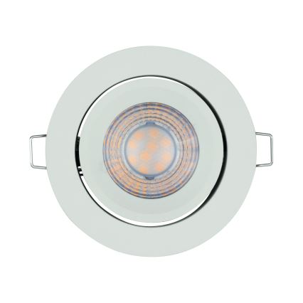 Osram - Σετ 3 ρυθμιζόμενων εντοιχιστών σποτ LED SPOT LED/4,9 W/230 V 2700 K Ø 8,7 εκ. λευκό