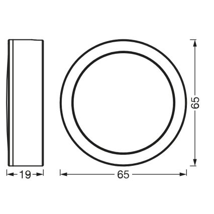 Osram - Σετ 3 τεμαχίων LED φωτιστικών κάτω ντουλαπιού UNDERCABINET LED/3W/230V 3000K λευκά