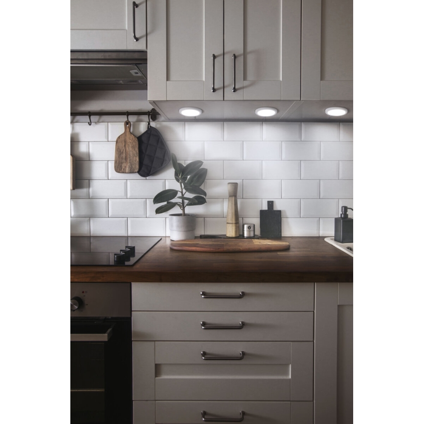 Osram - Σετ 3x ρυθμιζόμενα υποντουλαπιακά φωτιστικά SMART+ LED/6,5W/230V 3000-6500K Wi-Fi