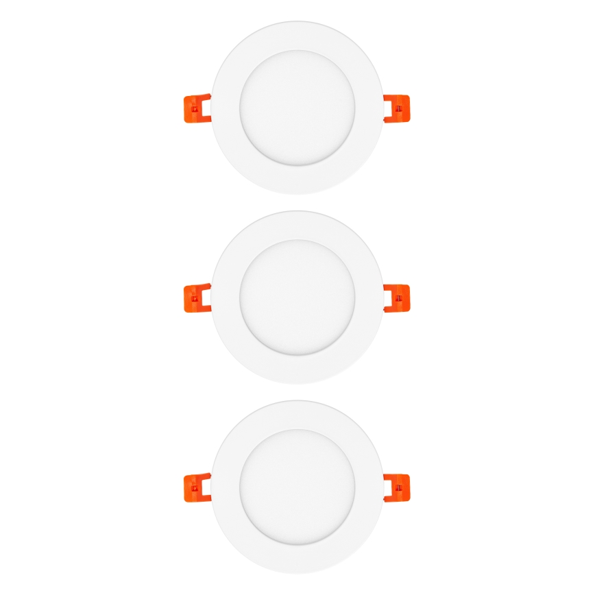 Osram - Σετ 3 τεμ. χωνευτό σποτ LED 8W/230V 3000K Ø 12 cm λευκό
