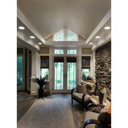 Osram - Σετ 6 τεμ. εντοιχιζόμενα LED φωτιστικά ESSENTIAL LED/18W/230V 4000K, Ø 22 cm, λευκά