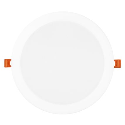 Osram - Σετ 6 τεμ. εντοιχιζόμενα LED φωτιστικά ESSENTIAL LED/18W/230V 4000K, Ø 22 cm, λευκά