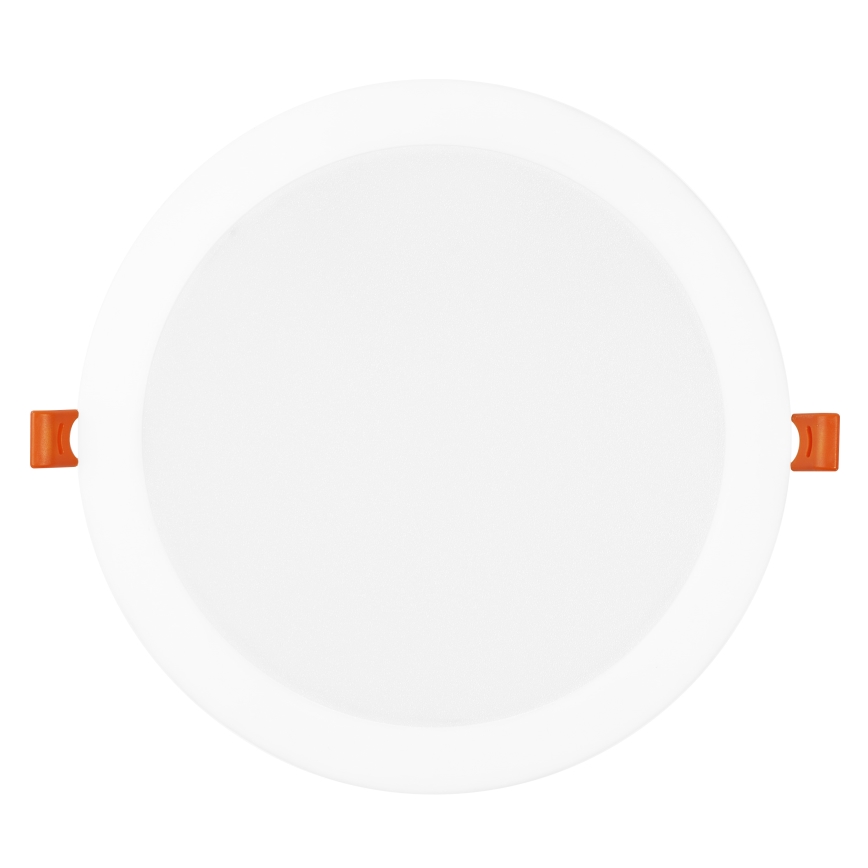 Osram - Σετ 6 τεμ. εντοιχισμένα φωτιστικά οροφής LED ESSENTIAL LED/18W/230V 6500K Ø 22 cm λευκό