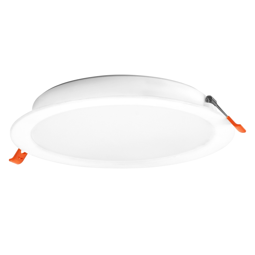 Osram - Σετ 6 τεμ. εντοιχισμένα φωτιστικά οροφής LED ESSENTIAL LED/18W/230V 6500K Ø 22 cm λευκό