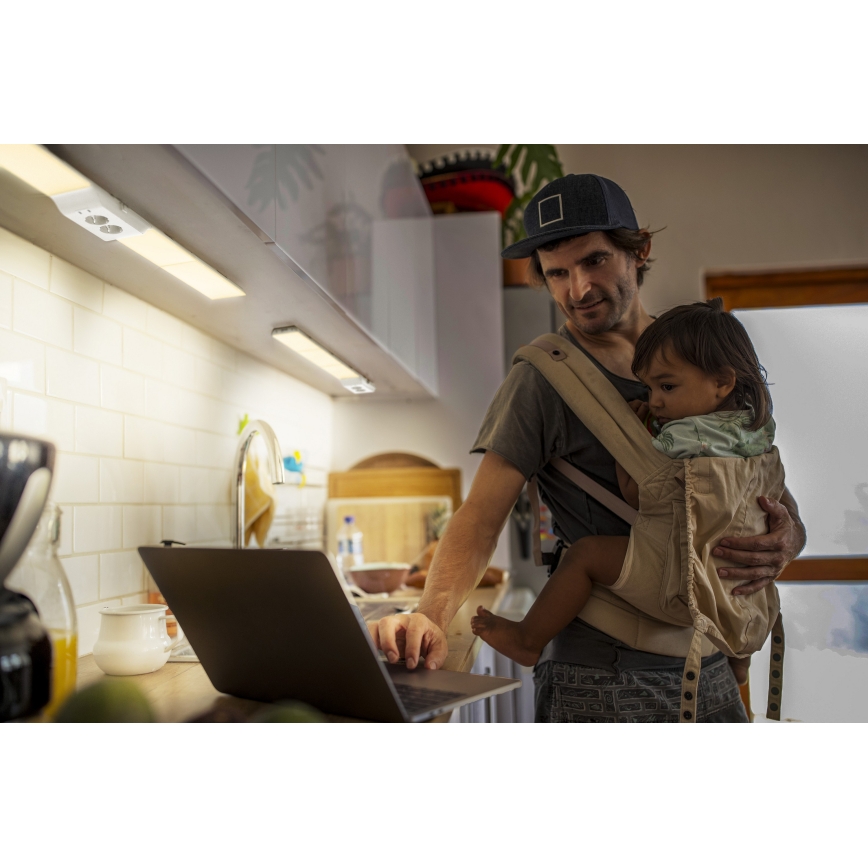 Osram - Σετ επέκτασης για LED φωτιστικό κάτω ντουλαπιού UNDERCABINET LED/3,85W/36V 3000K 8,1x17,9 cm λευκό