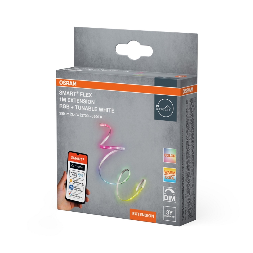 Osram - Σετ επέκτασης για ρυθμιζόμενη LED ταινία RGB+TW SMART+ FLEX 1m LED/3,4W/24V 2700-6500K Wi-Fi