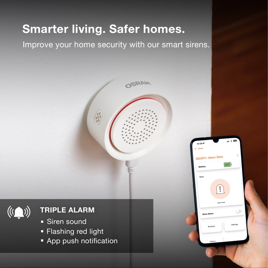 Osram - Συναγερμός SMART+ 5V Wi-Fi