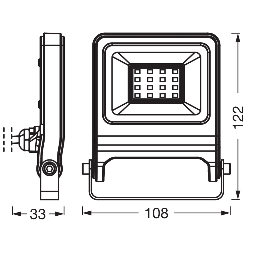 Osram - Προβολέας LED ENDURA LED/10W/230V 4000K IP65