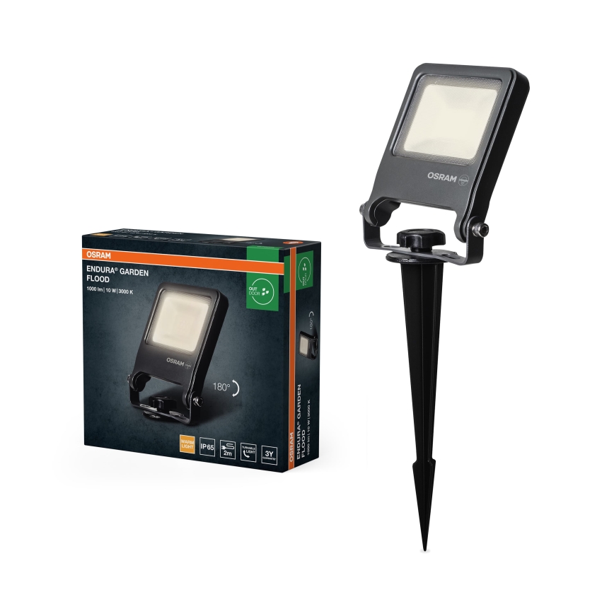 Osram - Προβολέας LED ENDURA LED/10W/230V 3000K IP65 ανθρακί